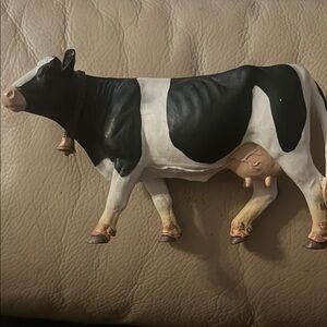 Safari ltd Holstein Black and White Cow Figurine 2007